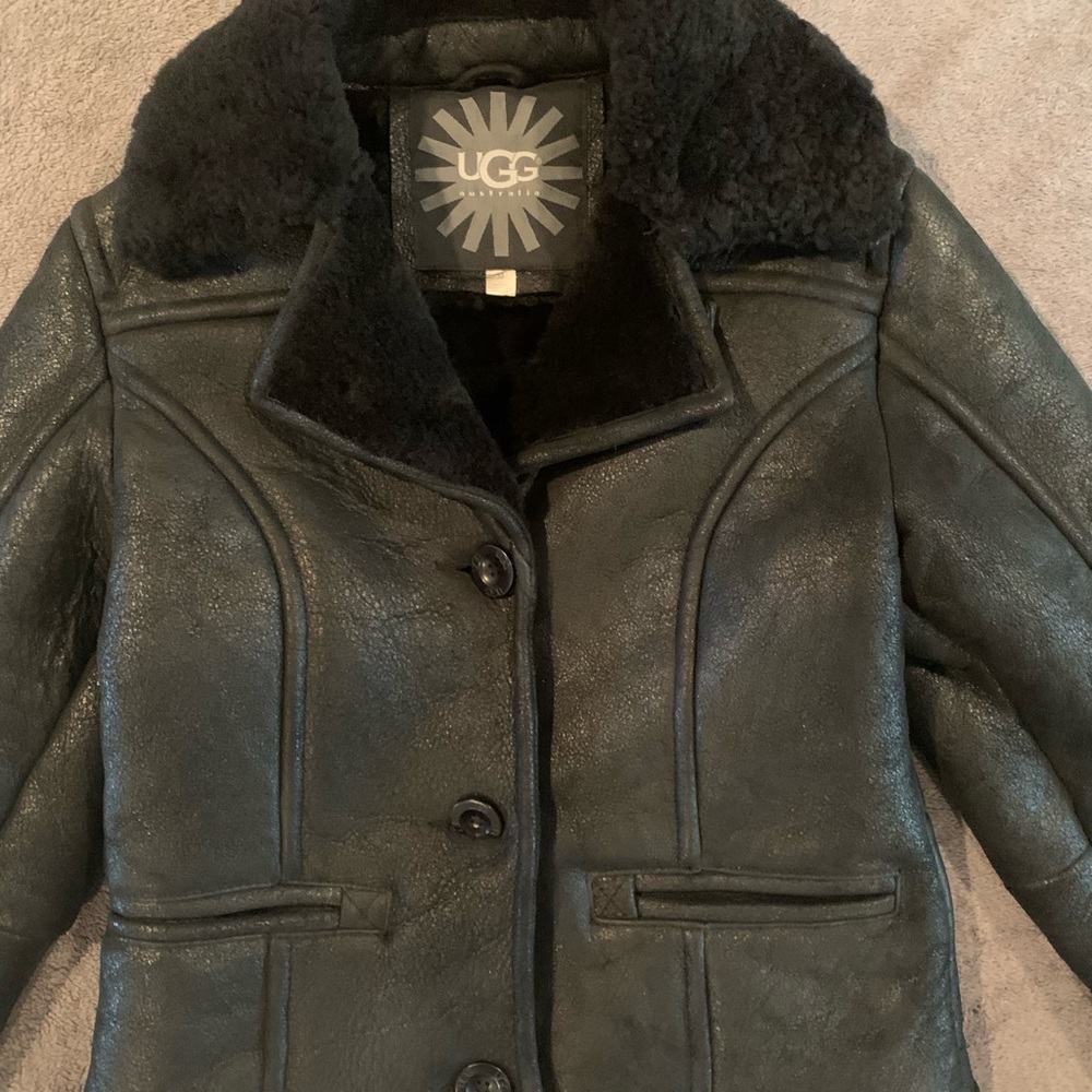 Ugg genuine shearling jacket